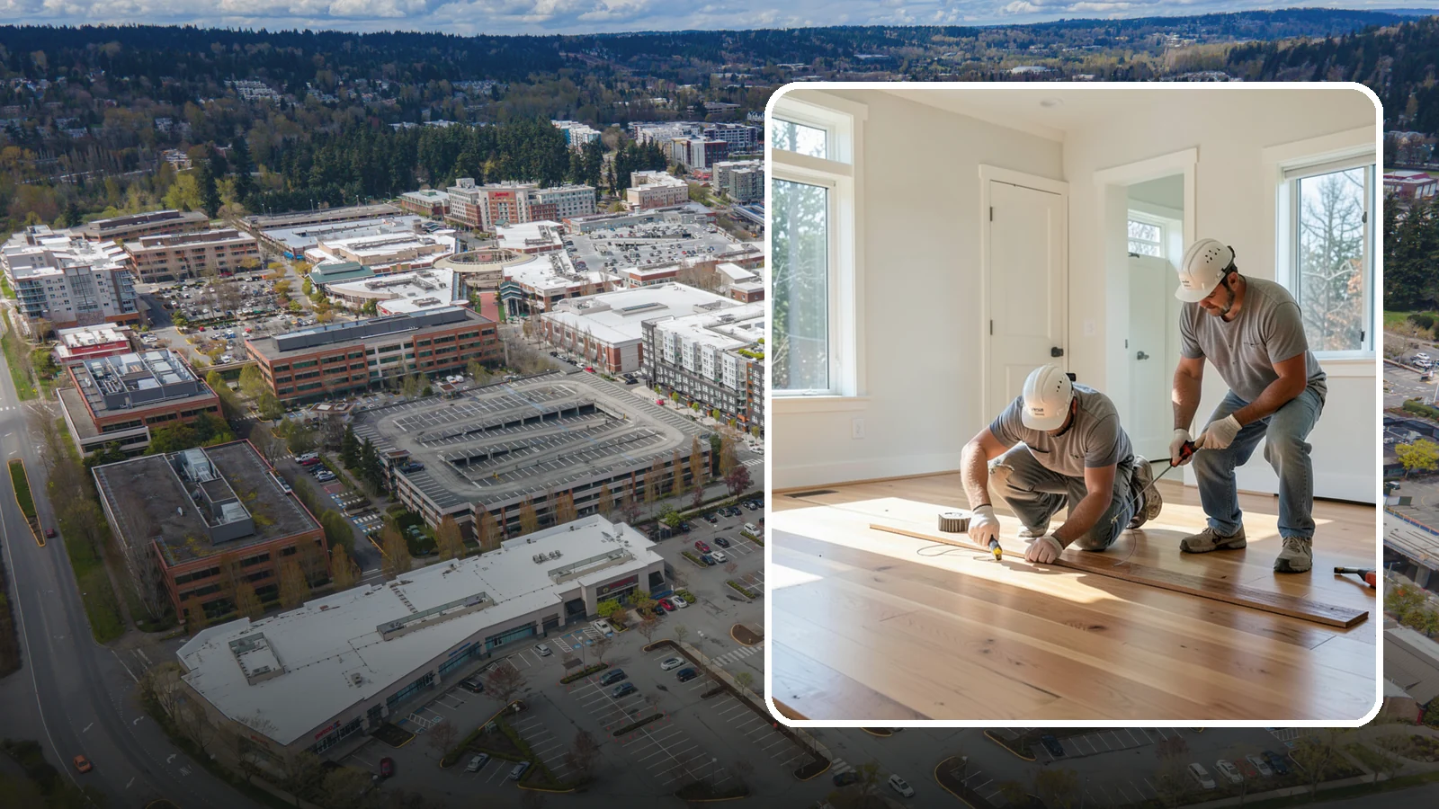 Floor Repair in Redmond, King County, WA - Targeted floor repair that fixes damage, squeaks, and wear without replacing your entire floor.