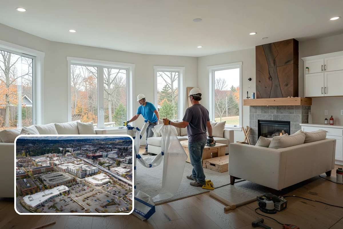 Floor Repair in Redmond, King County, WA - Saves the cost of full replacement