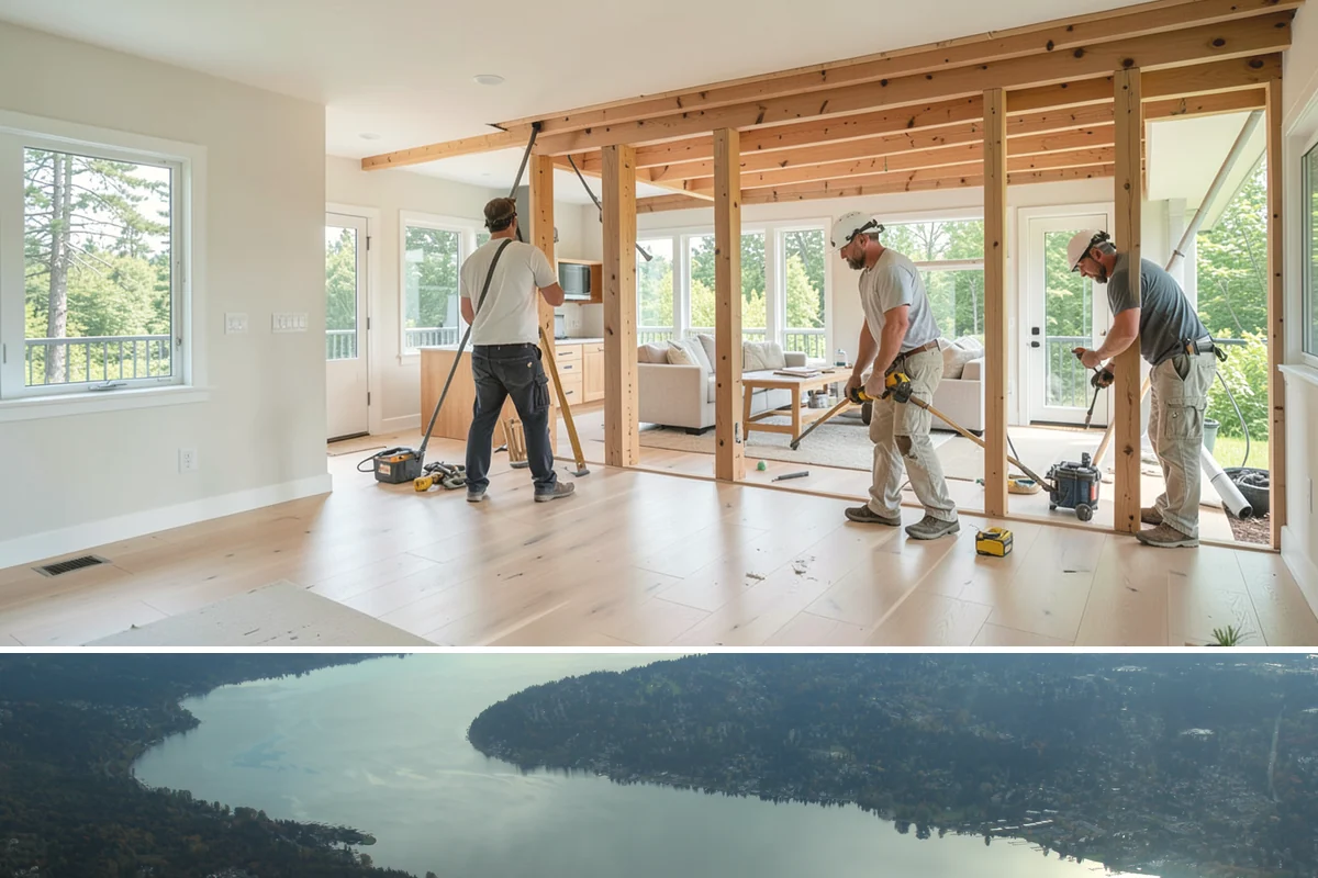 Floor Repair in Sammamish, King County, WA - Floor repairs can be scheduled any time, though addressing moisture-related damage promptly matters most during the rainy season.