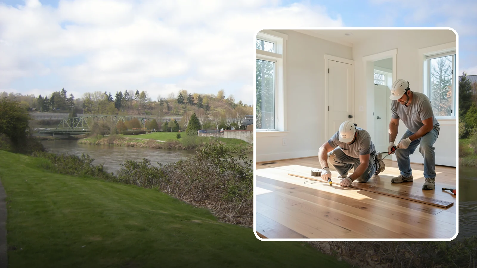 Floor Repair in Tukwila, King County, WA - Targeted floor repair that fixes damage, squeaks, and wear without replacing your entire floor.
