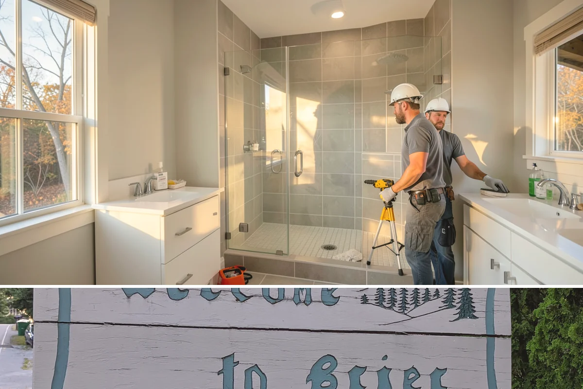 Floor Tile Installation in Brier, Snohomish County, WA - Floor tiling proceeds on schedule regardless of weather, though many homeowners book it in fall ahead of holiday gatherings.
