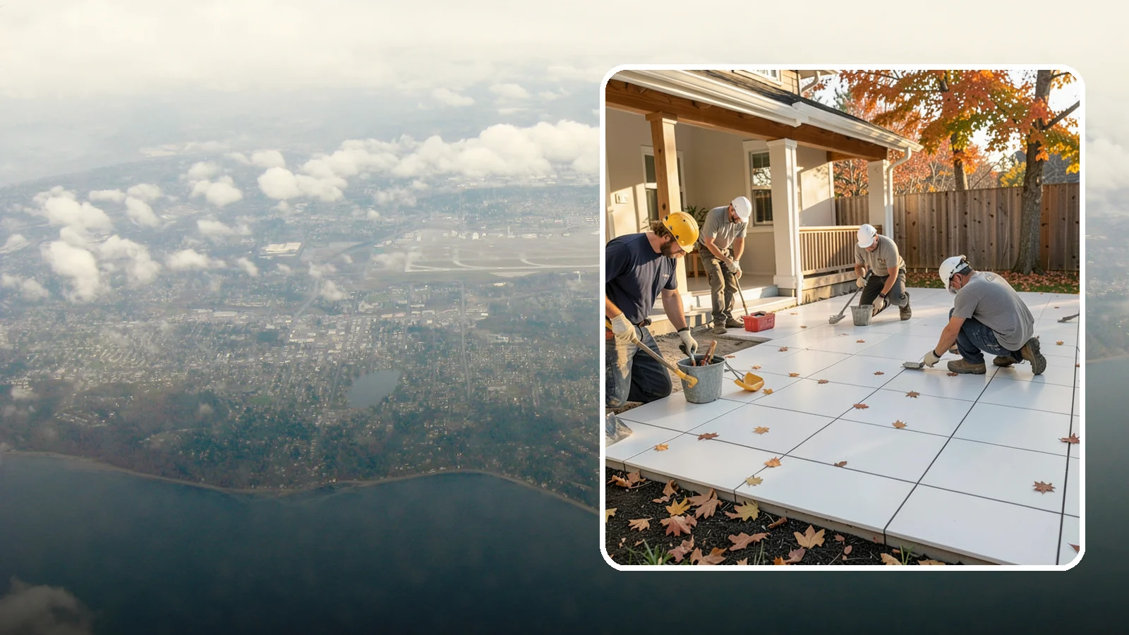 Floor Tile Installation in Burien, King County, WA - Durable tile flooring installed over a properly prepped, crack-resistant base.