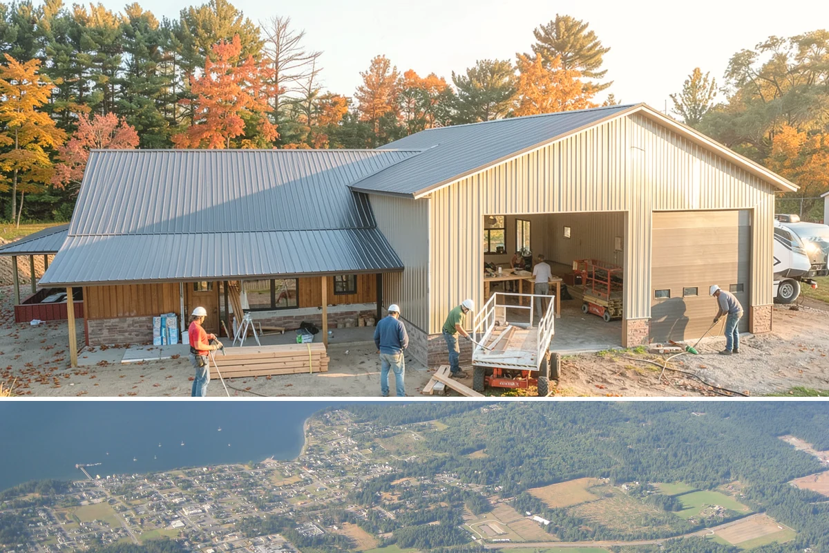 Floor Tile Installation in Coupeville, Island County, WA - Floor tiling proceeds on schedule regardless of weather, though many homeowners book it in fall ahead of holiday gatherings.