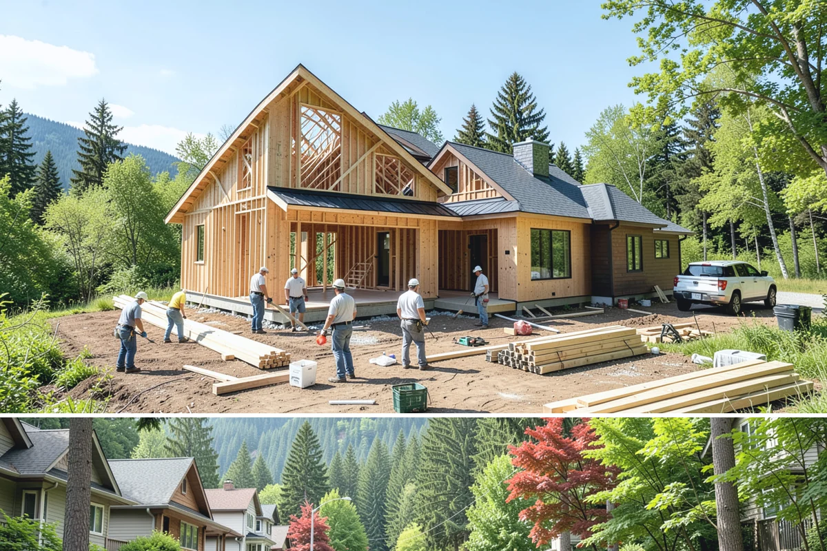 Floor Tile Installation in Darrington, Snohomish County, WA - Floor tiling proceeds on schedule regardless of weather, though many homeowners book it in fall ahead of holiday gatherings.