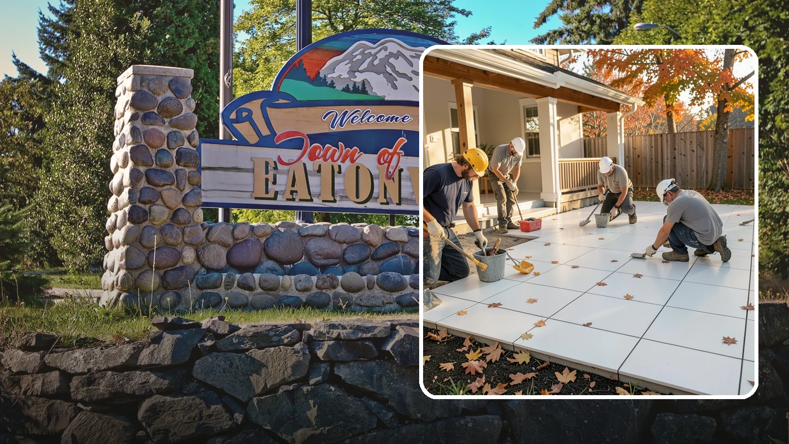 Floor Tile Installation in Eatonville, Pierce County, WA - Durable tile flooring installed over a properly prepped, crack-resistant base.