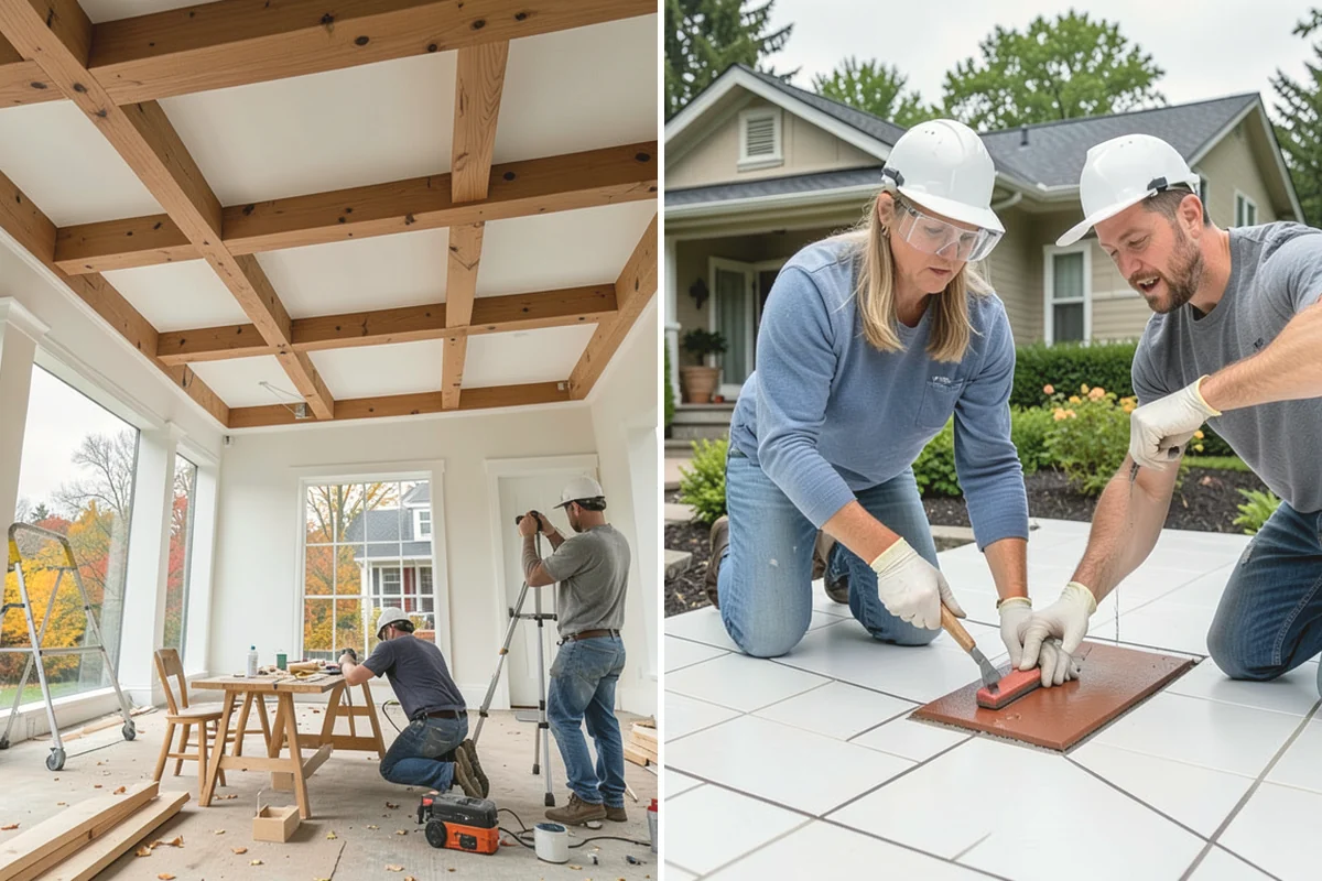 Floor Tile Installation in Edgewood, Pierce County, WA - Inspect and reinforce the subfloor for stiffness