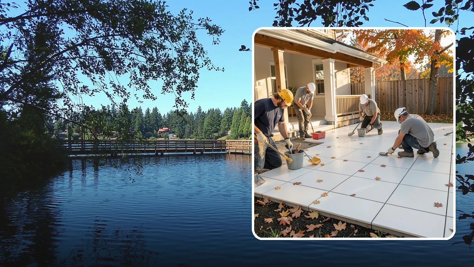 Floor Tile Installation in Federal Way, King County, WA - Durable tile flooring installed over a properly prepped, crack-resistant base.