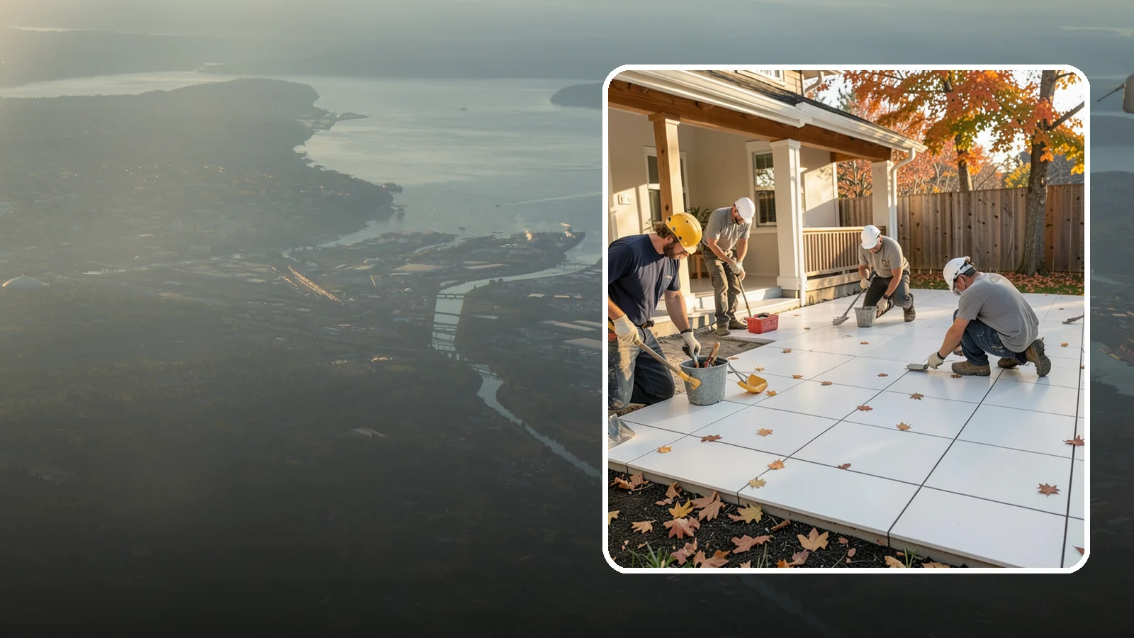 Floor Tile Installation in Fife, Pierce County, WA - Durable tile flooring installed over a properly prepped, crack-resistant base.