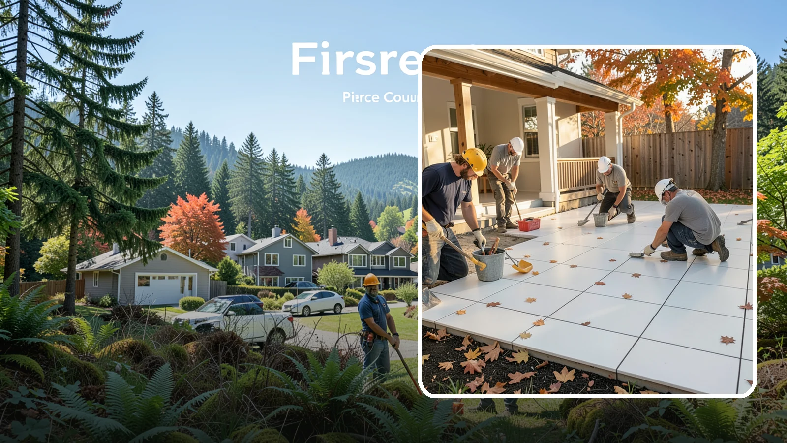 Floor Tile Installation in Fircrest, Pierce County, WA - Durable tile flooring installed over a properly prepped, crack-resistant base.