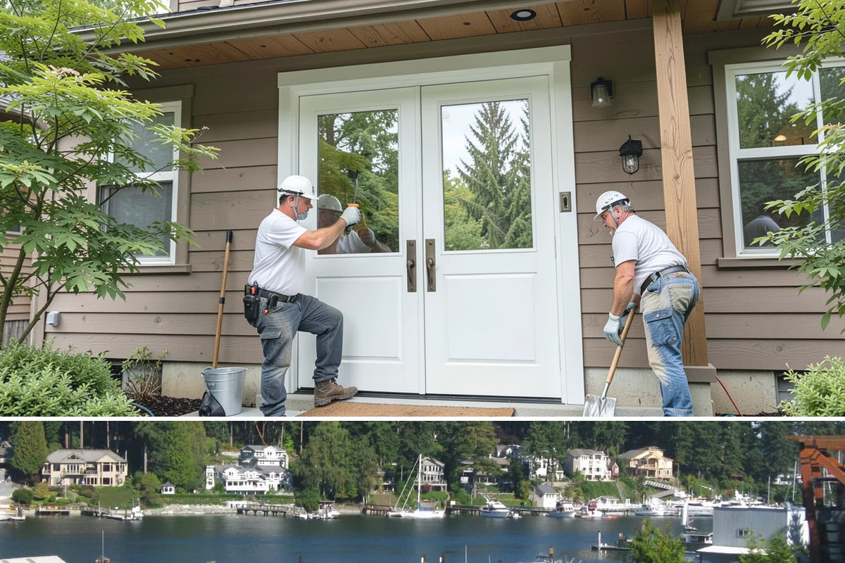 Floor Tile Installation in Gig Harbor, Pierce County, WA - Floor tiling proceeds on schedule regardless of weather, though many homeowners book it in fall ahead of holiday gatherings.