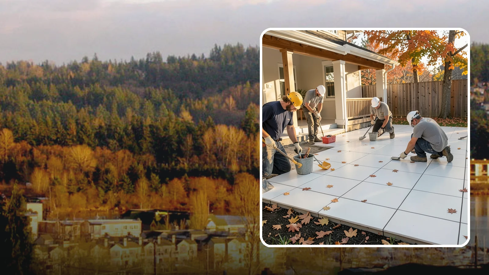 Floor Tile Installation in Kenmore, King County, WA - Durable tile flooring installed over a properly prepped, crack-resistant base.