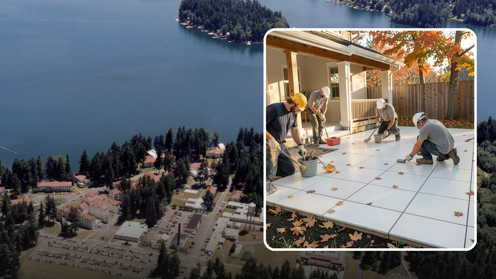 Floor Tile Installation in Lakewood, Pierce County, WA - Durable tile flooring installed over a properly prepped, crack-resistant base.