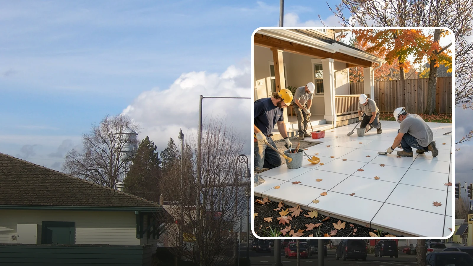 Floor Tile Installation in Marysville, Snohomish County, WA - Durable tile flooring installed over a properly prepped, crack-resistant base.