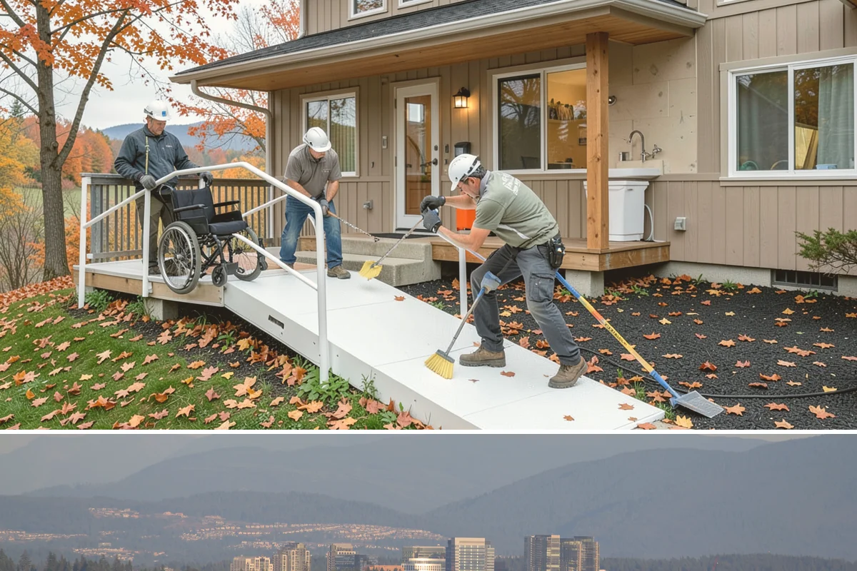 Floor Tile Installation in Medina, King County, WA - Floor tiling proceeds on schedule regardless of weather, though many homeowners book it in fall ahead of holiday gatherings.