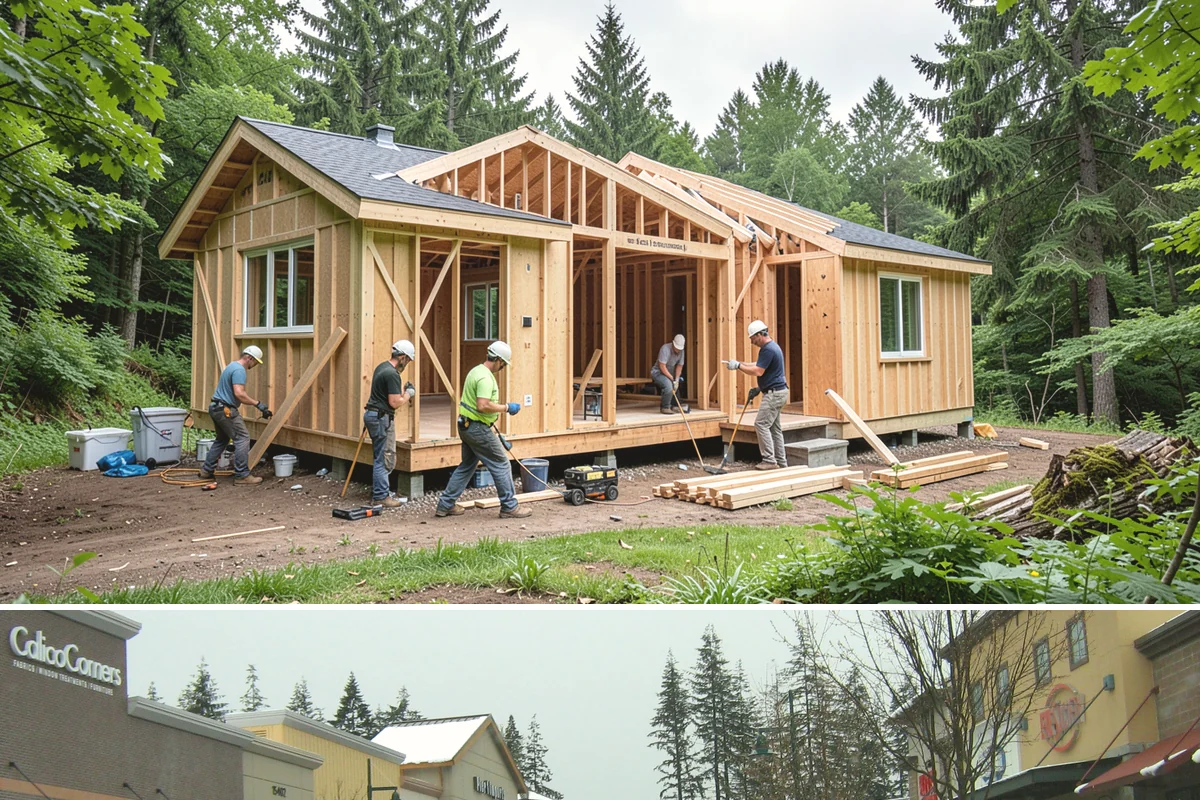 Floor Tile Installation in Mill Creek, Snohomish County, WA - Floor tiling proceeds on schedule regardless of weather, though many homeowners book it in fall ahead of holiday gatherings.