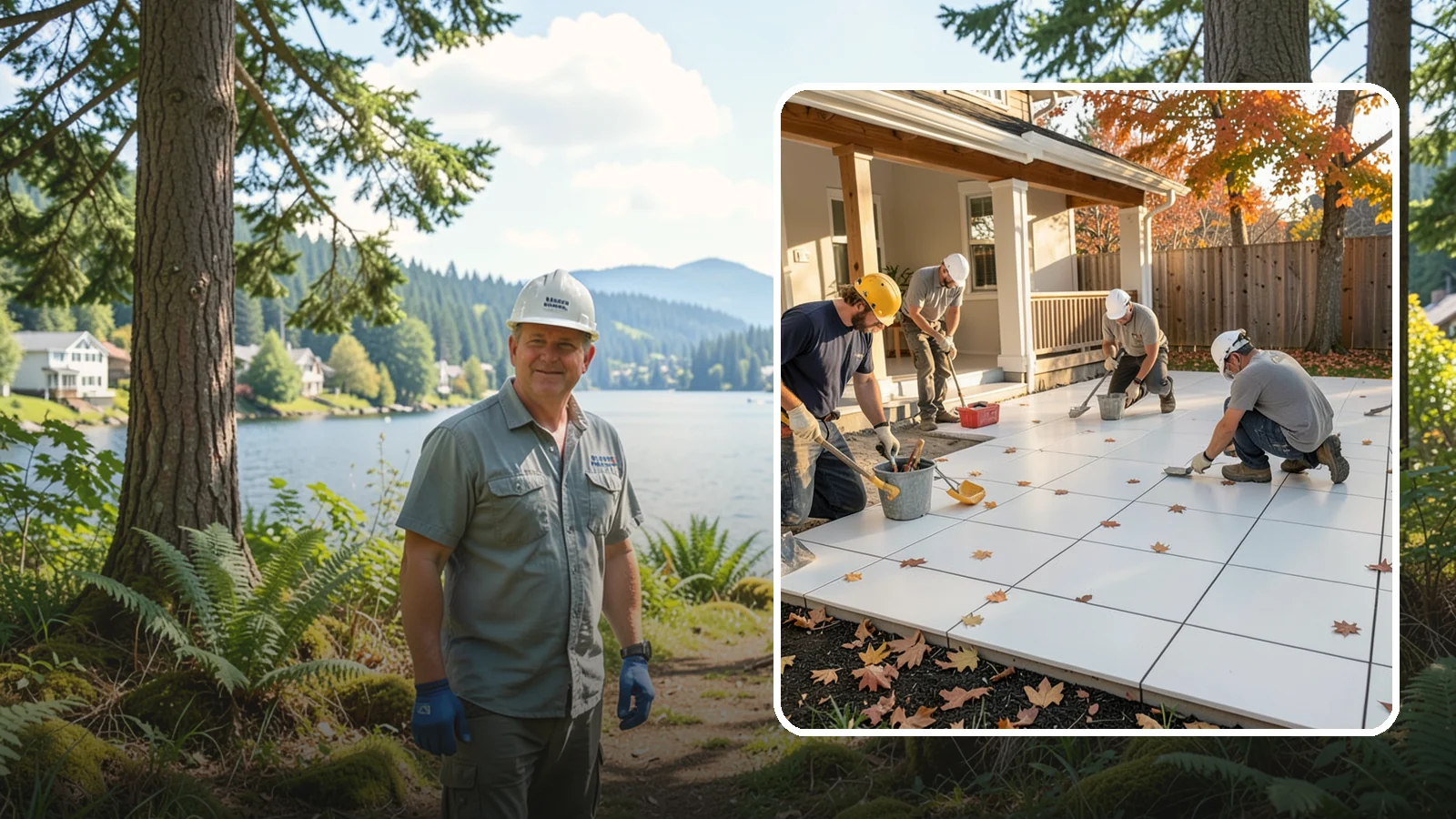 Floor Tile Installation in Milton, King County, WA - Durable tile flooring installed over a properly prepped, crack-resistant base.
