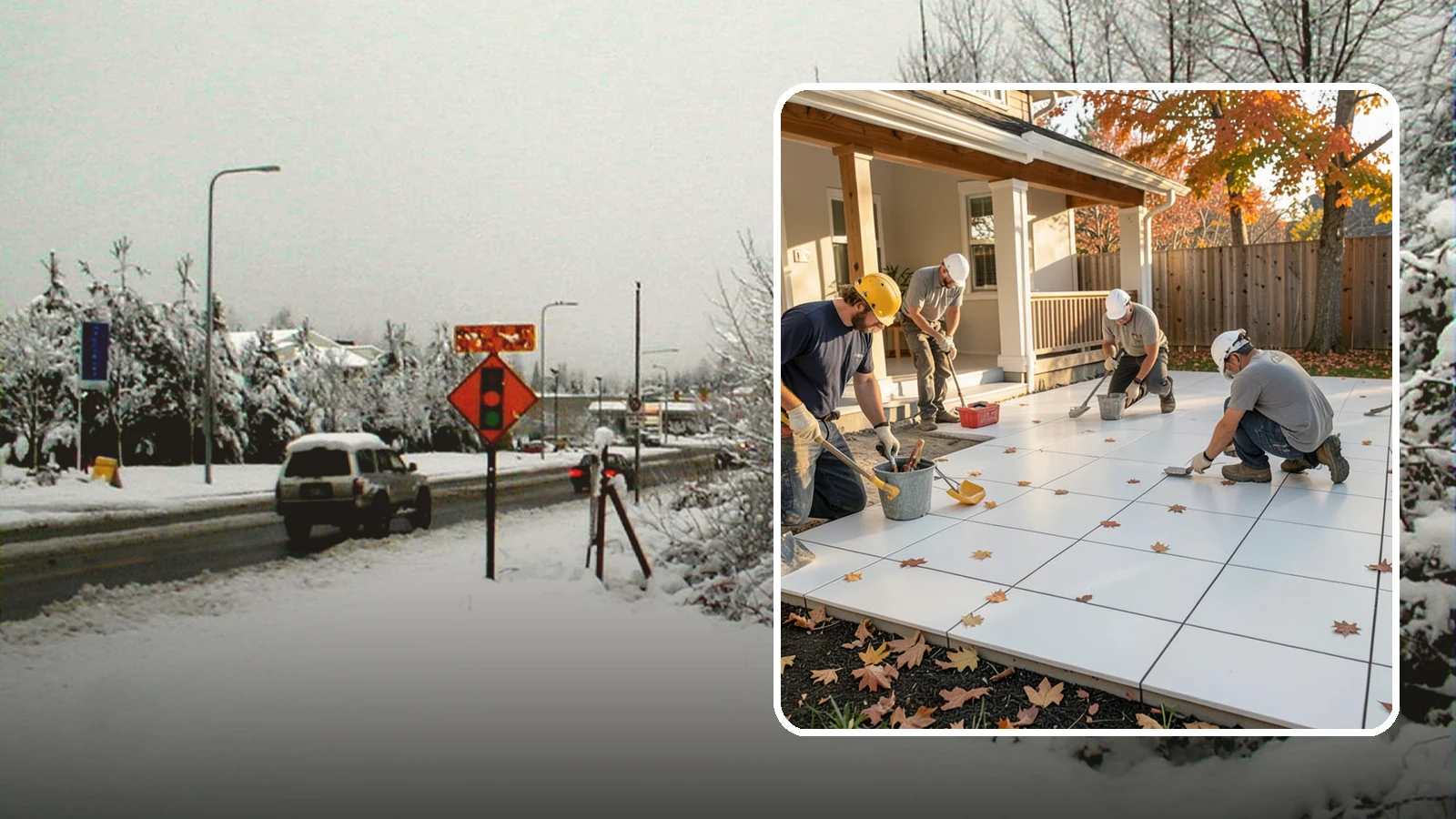 Floor Tile Installation in Newcastle, King County, WA - Durable tile flooring installed over a properly prepped, crack-resistant base.