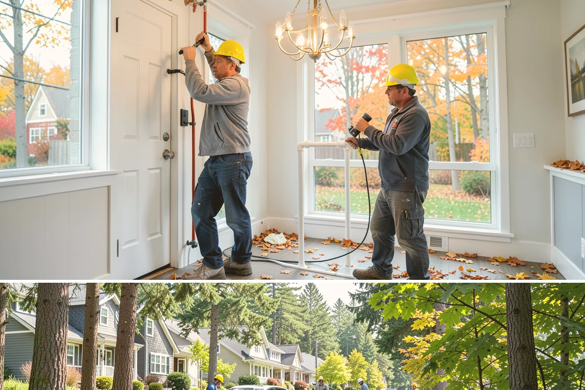 Floor Tile Installation in Normandy Park, King County, WA - Floor tiling proceeds on schedule regardless of weather, though many homeowners book it in fall ahead of holiday gatherings.