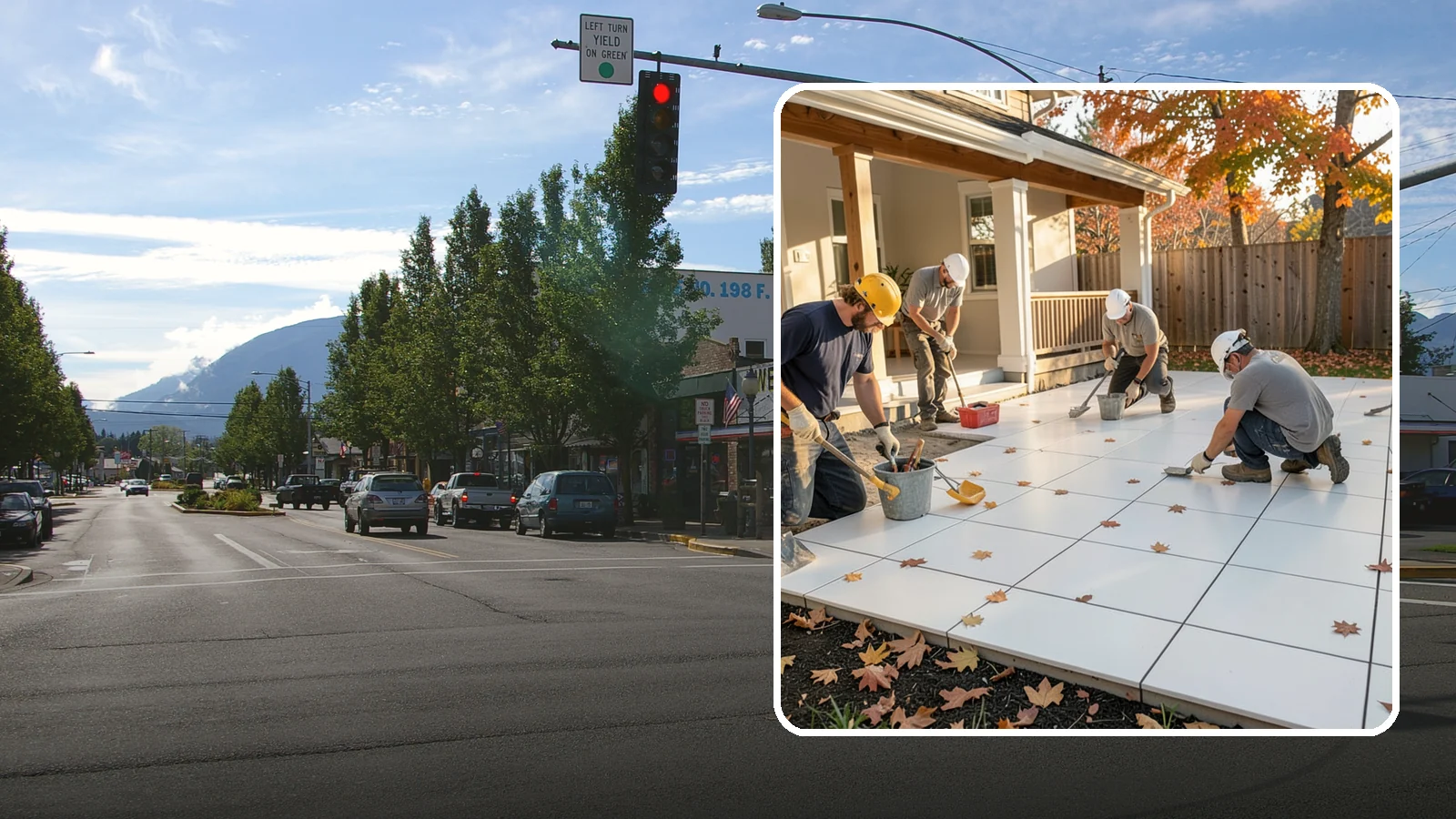 Floor Tile Installation in North Bend, King County, WA - Durable tile flooring installed over a properly prepped, crack-resistant base.