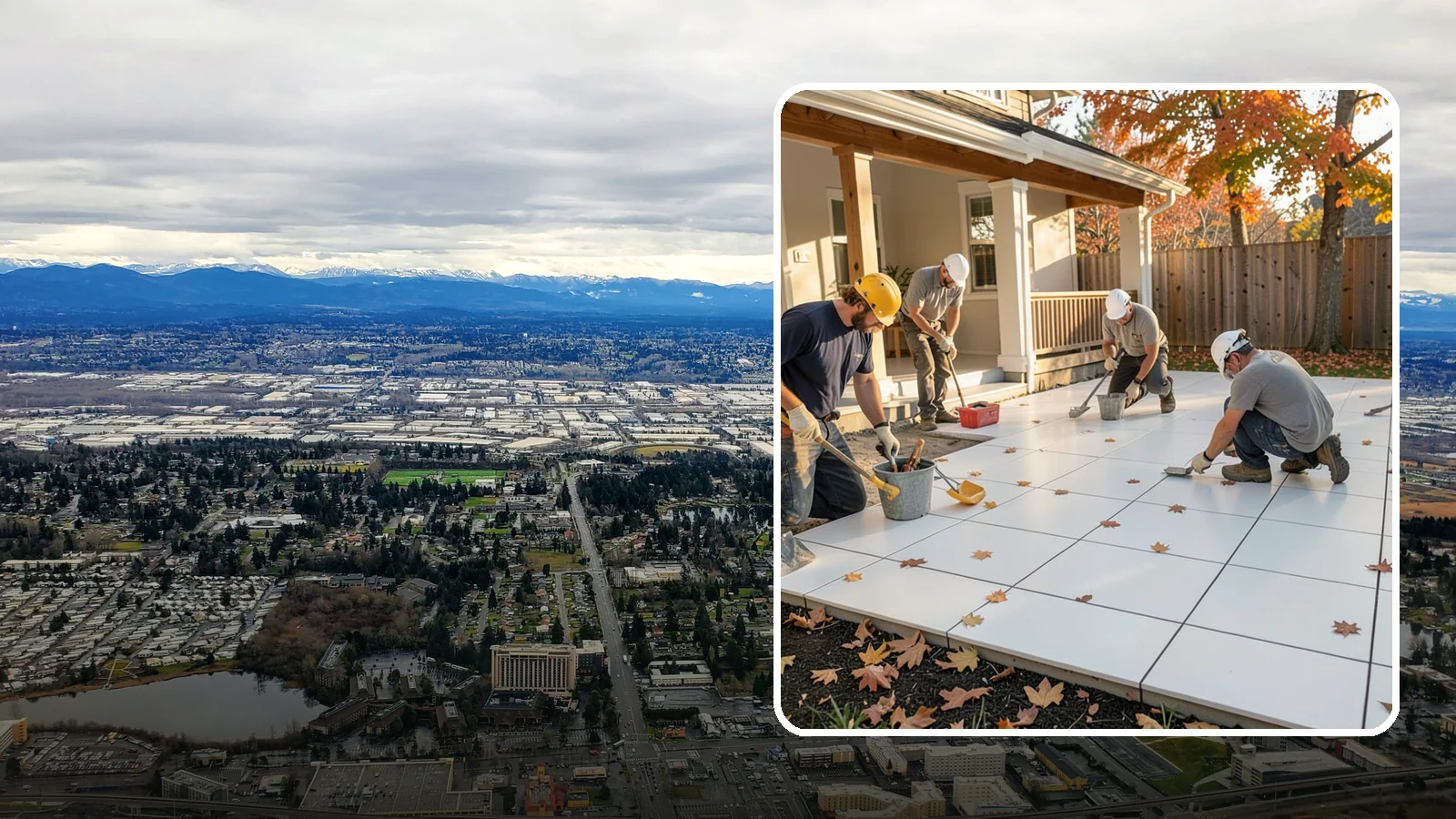 Floor Tile Installation in SeaTac, King County, WA - Durable tile flooring installed over a properly prepped, crack-resistant base.