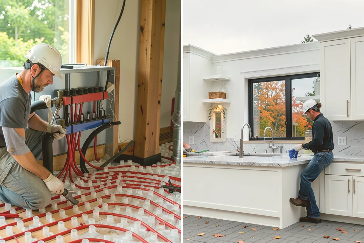 Floor Tile Installation in Snohomish, Snohomish County, WA - Inspect and reinforce the subfloor for stiffness