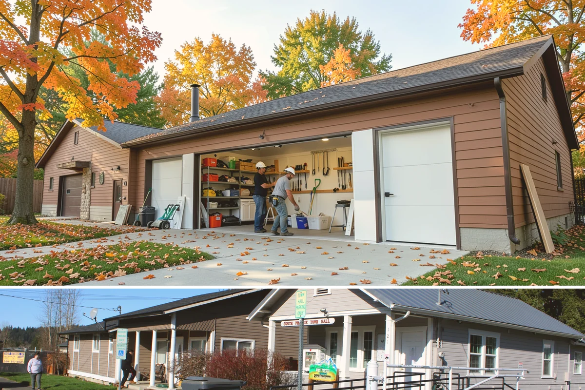 Floor Tile Installation in South Prairie, Pierce County, WA - Floor tiling proceeds on schedule regardless of weather, though many homeowners book it in fall ahead of holiday gatherings.