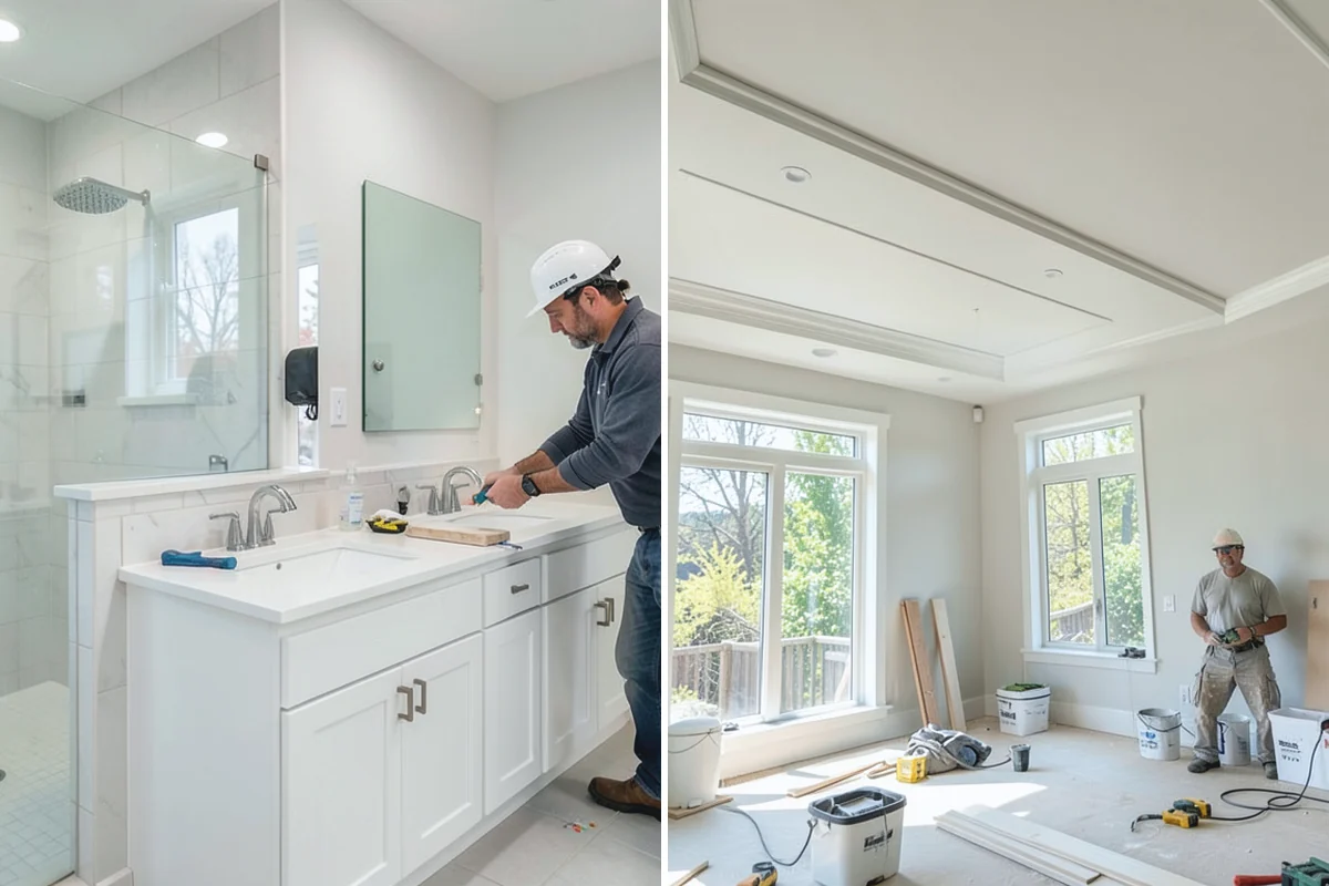 Folding Station Construction in Auburn, King County, WA - Review your laundry workflow and available wall or counter space