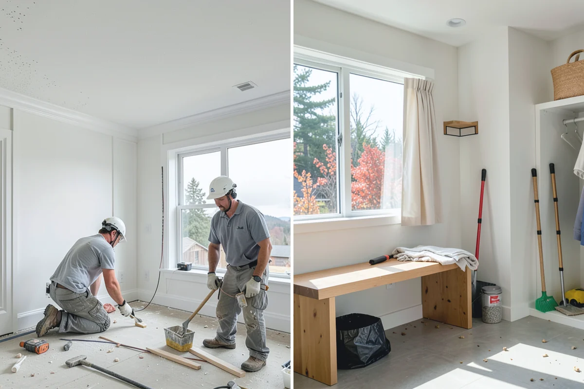 Folding Station Construction in Gold Bar, Snohomish County, WA - Review your laundry workflow and available wall or counter space