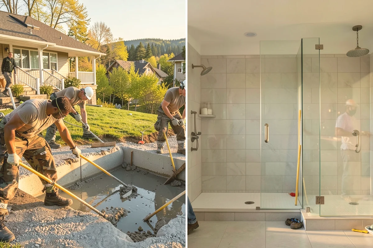Folding Station Construction in Index, Snohomish County, WA - Review your laundry workflow and available wall or counter space