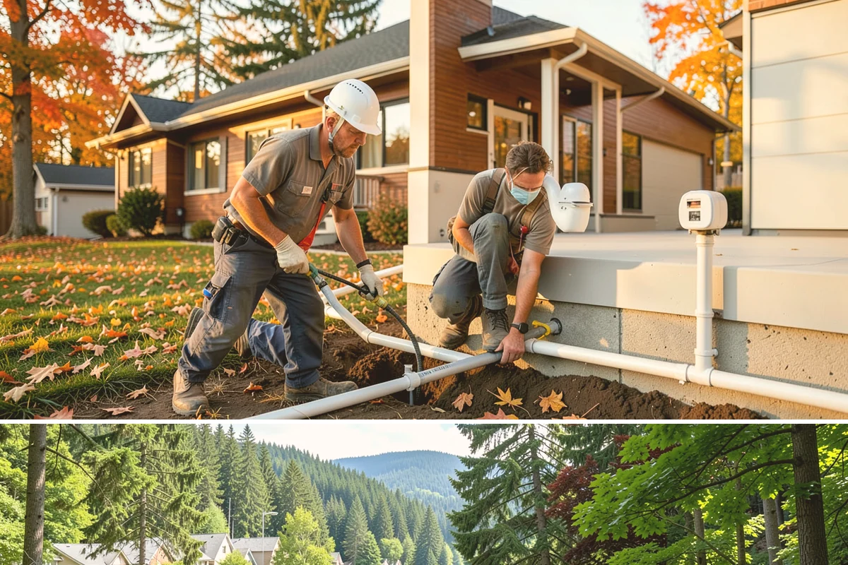 Folding Station Construction in Lake Forest Park, King County, WA - This build fits neatly into an off-season interior project during the rainy PNW winter when outdoor work is on hold.
