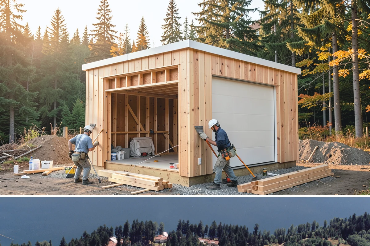 Folding Station Construction in Lakewood, Pierce County, WA - This build fits neatly into an off-season interior project during the rainy PNW winter when outdoor work is on hold.