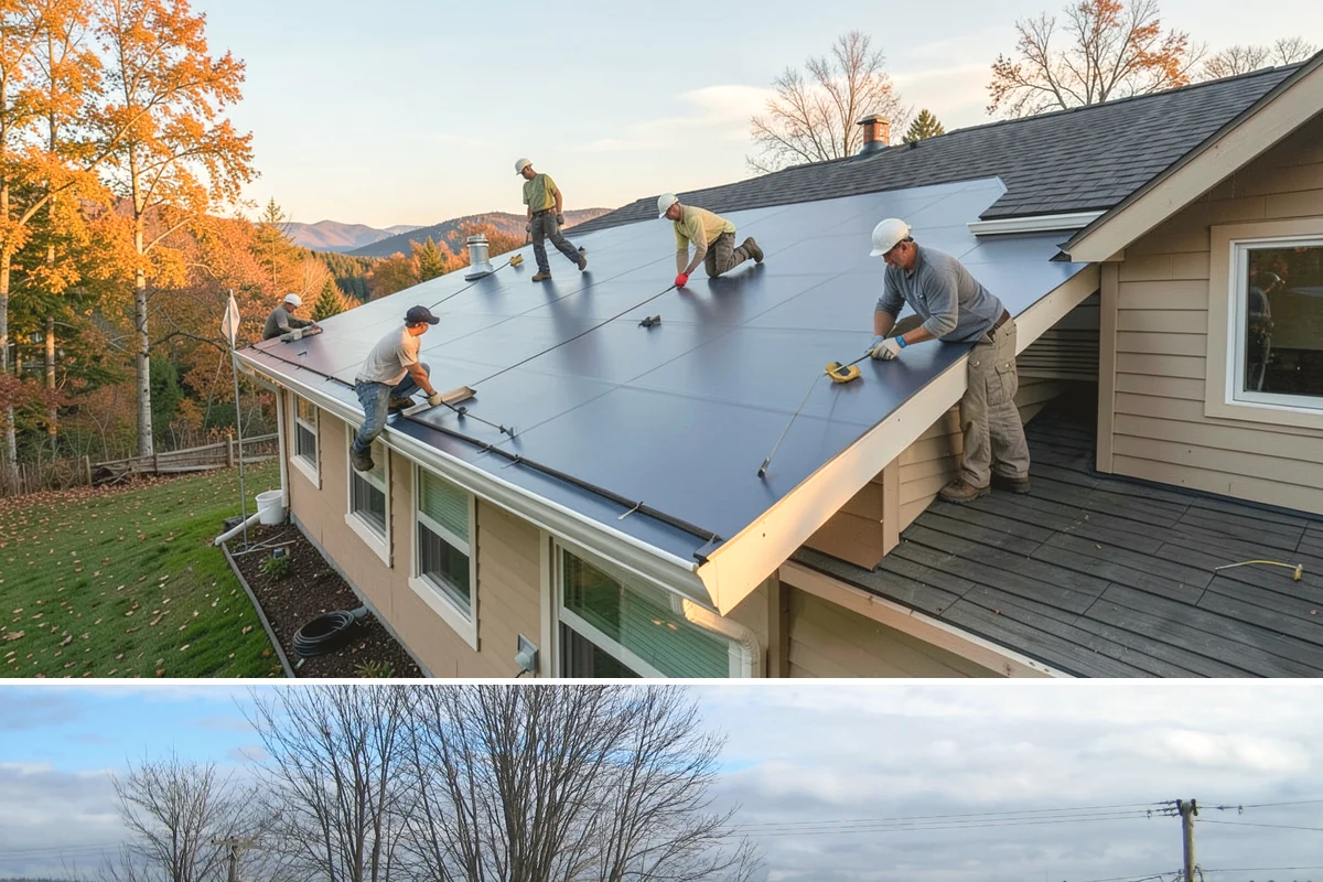 Folding Station Construction in Langley, Island County, WA - This build fits neatly into an off-season interior project during the rainy PNW winter when outdoor work is on hold.