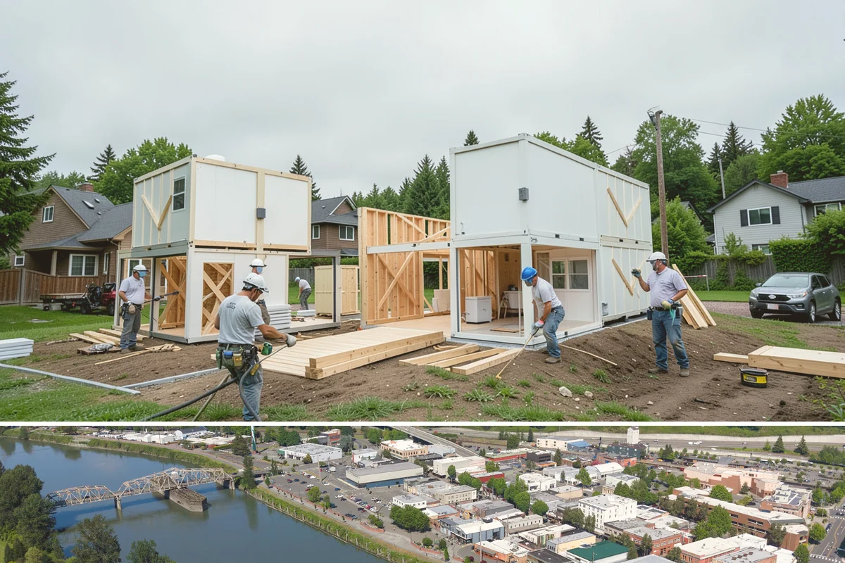 Folding Station Construction in Mount Vernon, Skagit County, WA - This build fits neatly into an off-season interior project during the rainy PNW winter when outdoor work is on hold.
