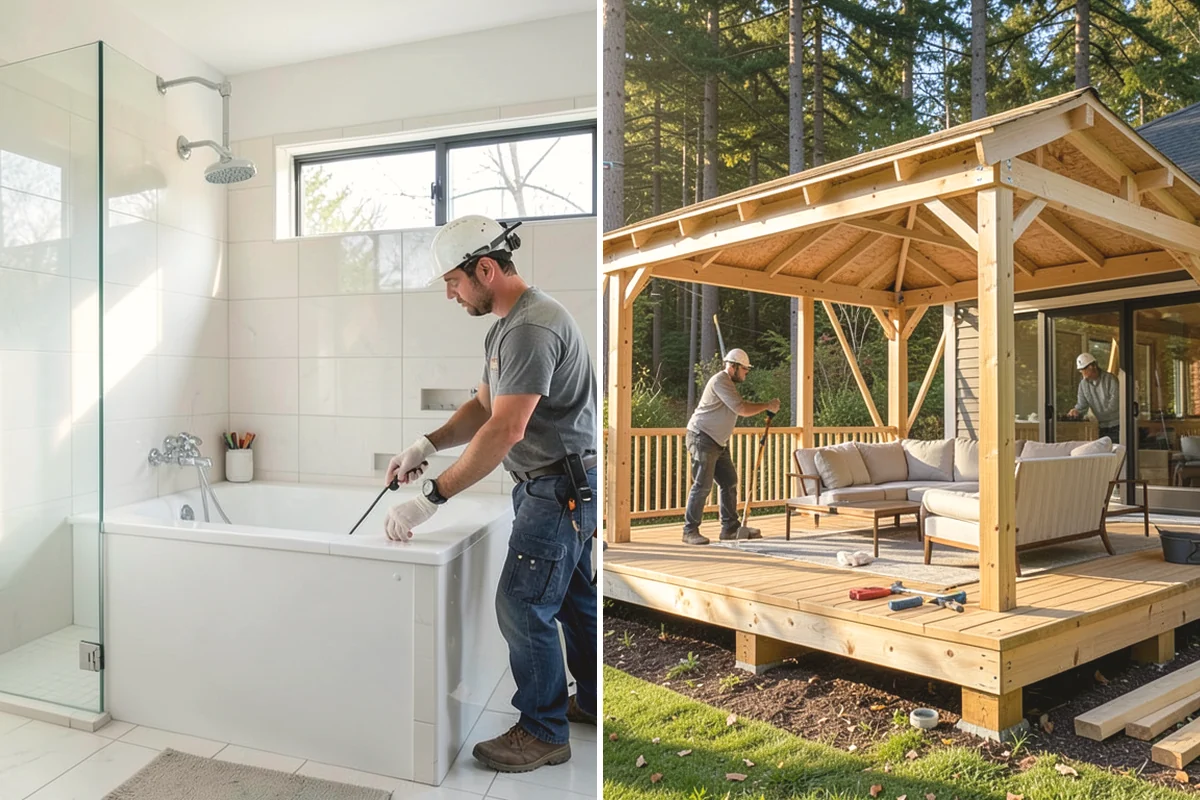 Folding Station Construction in Mukilteo, Snohomish County, WA - Review your laundry workflow and available wall or counter space
