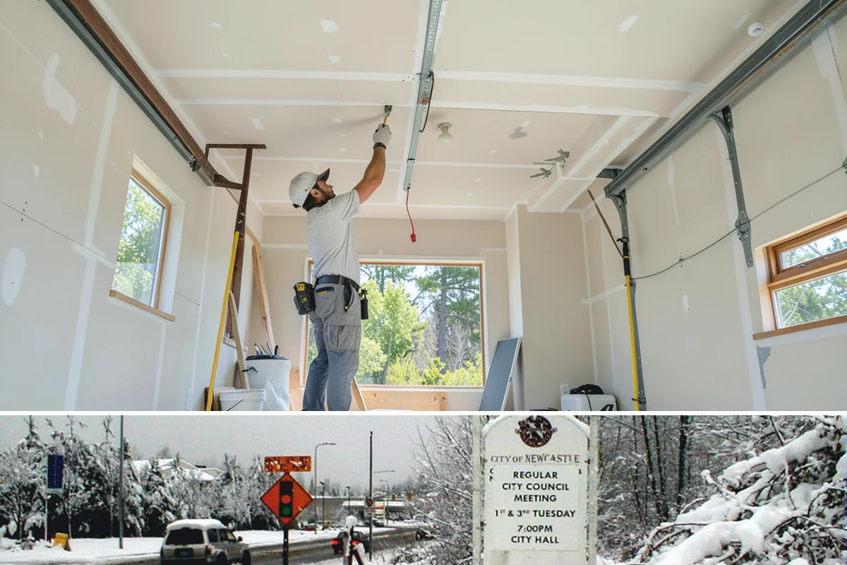 Folding Station Construction in Newcastle, King County, WA - This build fits neatly into an off-season interior project during the rainy PNW winter when outdoor work is on hold.