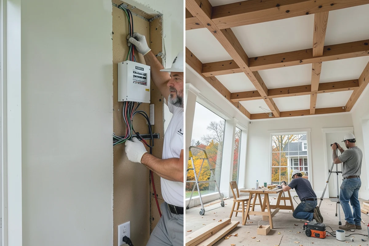 Folding Station Construction in Redmond, King County, WA - Review your laundry workflow and available wall or counter space