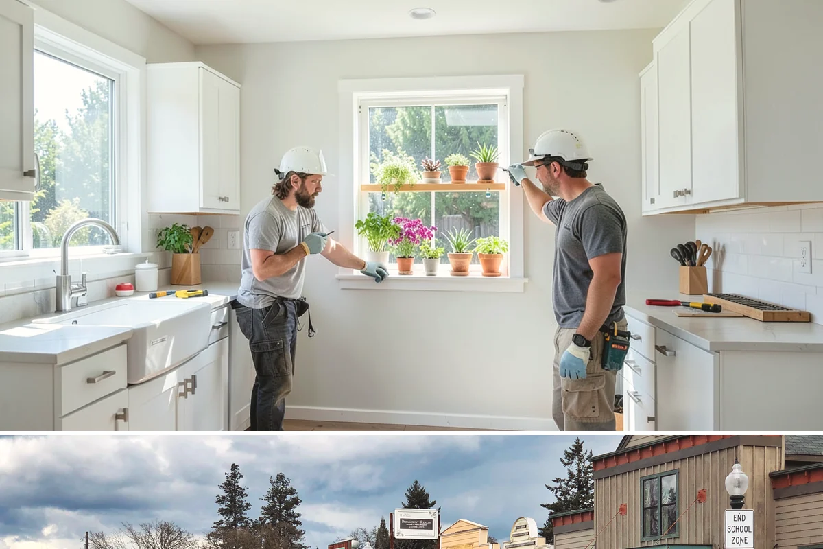 Folding Station Construction in Roy, Pierce County, WA - This build fits neatly into an off-season interior project during the rainy PNW winter when outdoor work is on hold.