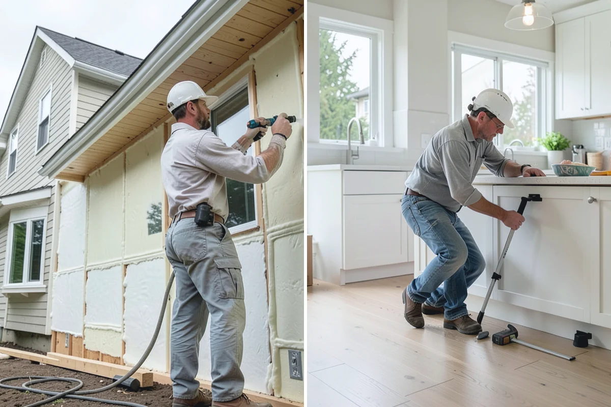 Folding Station Construction in Skykomish, King County, WA - Review your laundry workflow and available wall or counter space