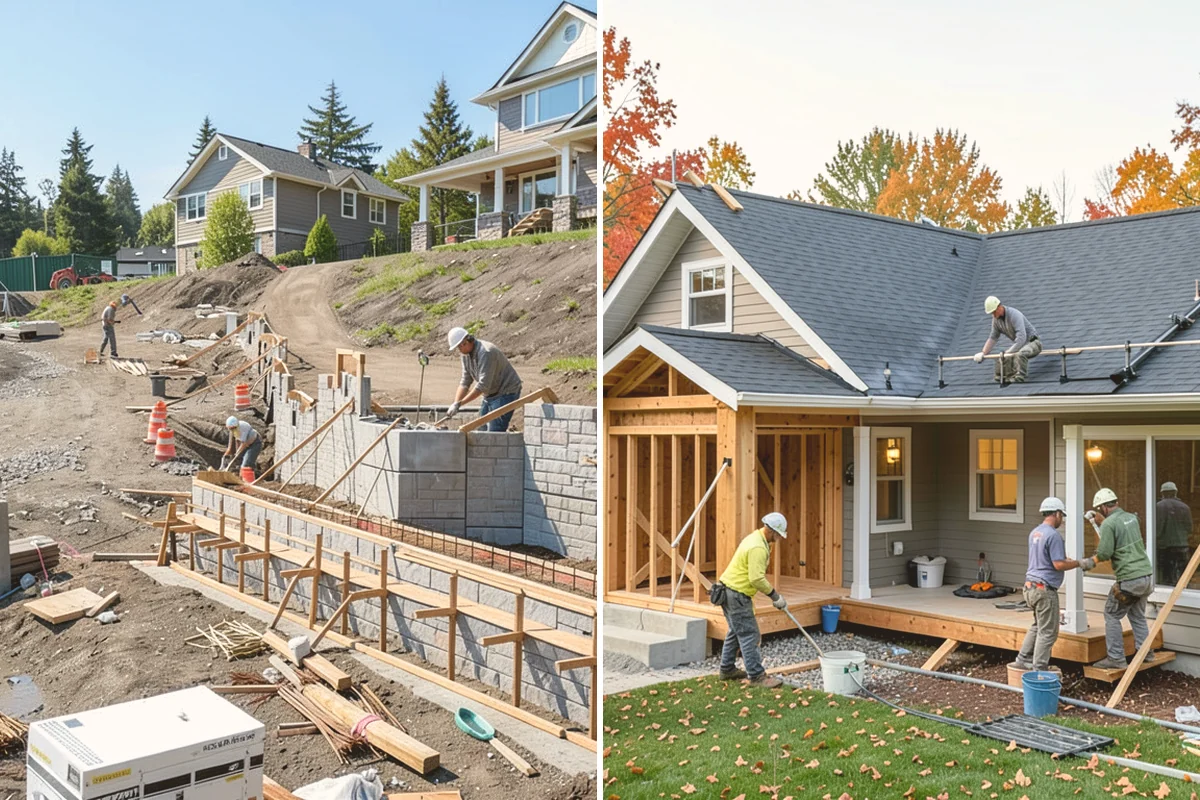 Folding Station Construction in Snohomish, Snohomish County, WA - Review your laundry workflow and available wall or counter space