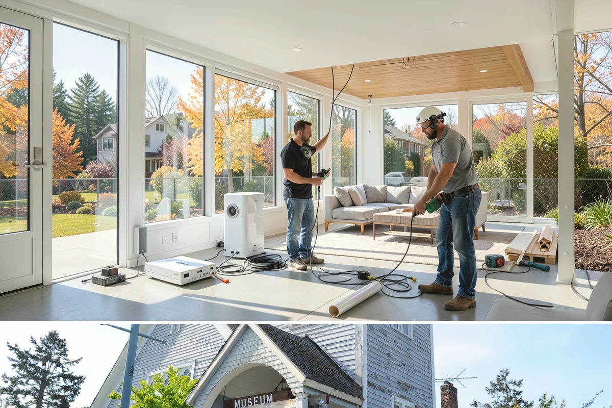 Folding Station Construction in Steilacoom, Pierce County, WA - This build fits neatly into an off-season interior project during the rainy PNW winter when outdoor work is on hold.