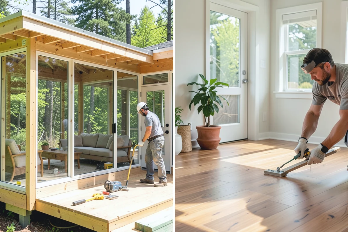 Folding Station Construction in Sumner, Pierce County, WA - Review your laundry workflow and available wall or counter space