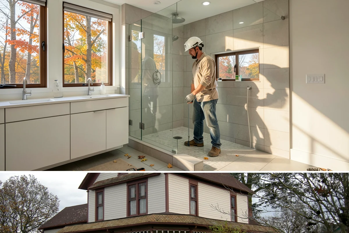 Folding Station Construction in Sumner, Pierce County, WA - This build fits neatly into an off-season interior project during the rainy PNW winter when outdoor work is on hold.