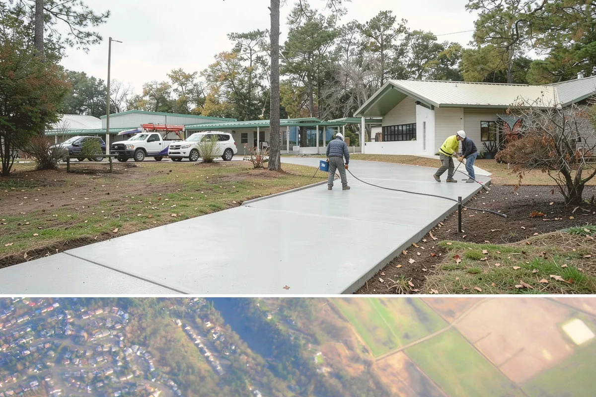 Footing Installation in Algona, King County, WA - Footing work continues through most of the year, with pours timed around dry stretches so the concrete sets undisturbed.