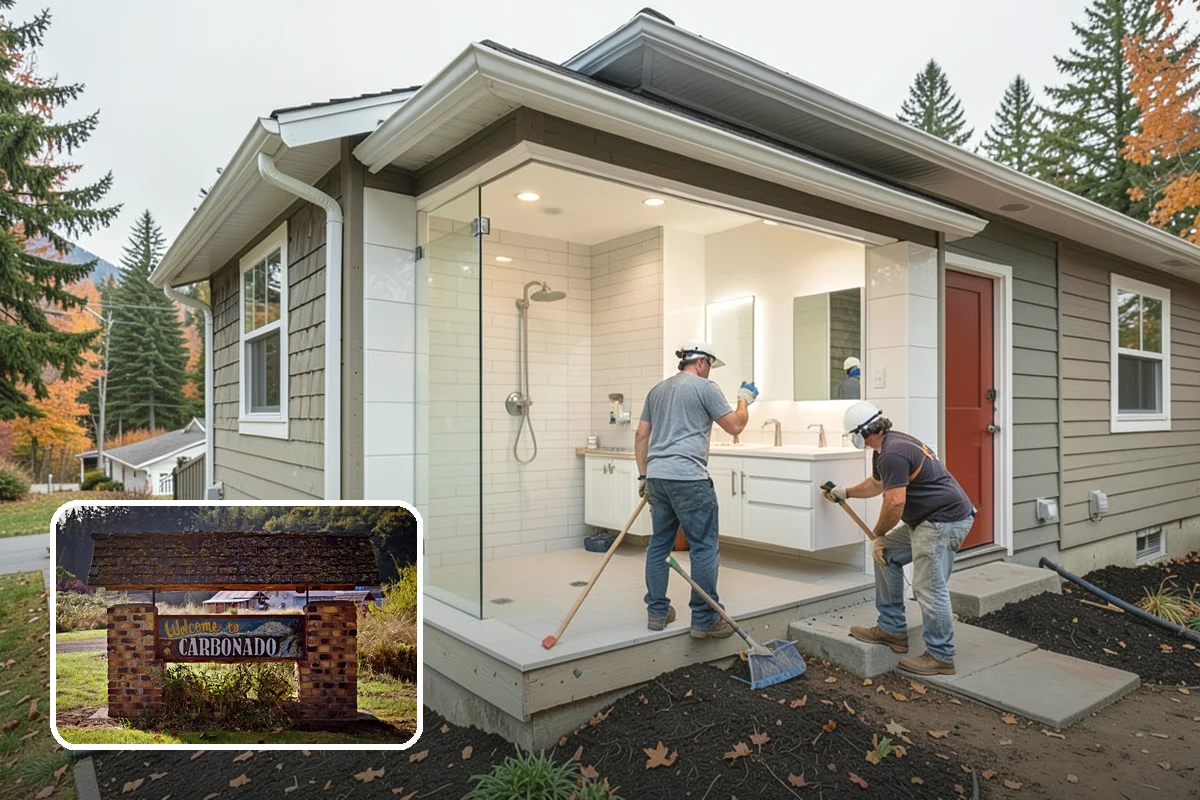 Footing Installation in Carbonado, Pierce County, WA - Loads spread evenly to prevent settlement and cracking