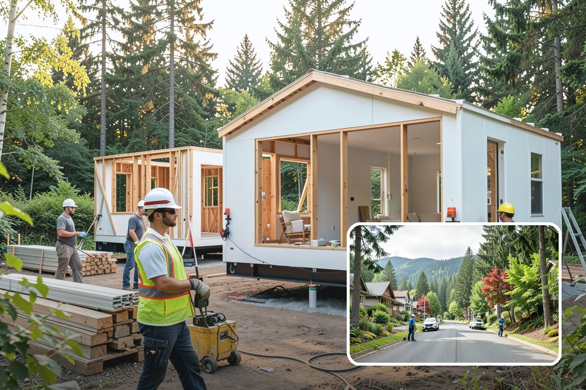 Footing Installation in Darrington, Snohomish County, WA - Loads spread evenly to prevent settlement and cracking