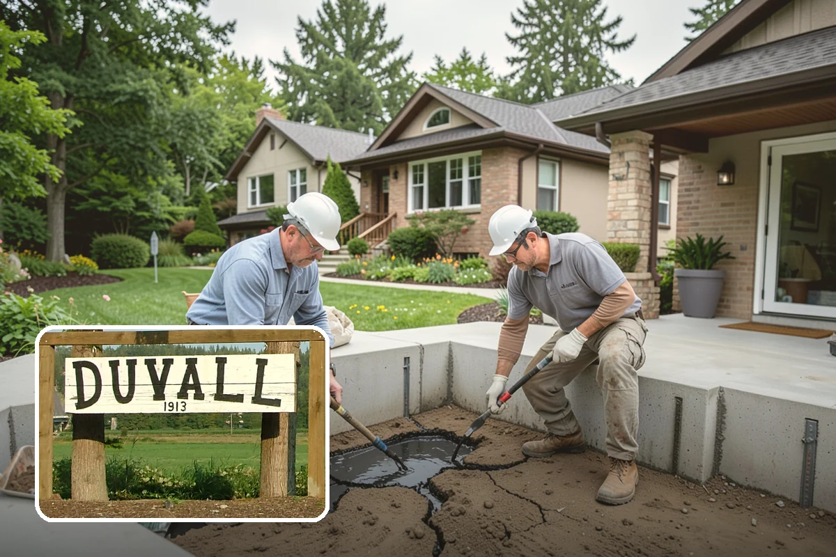 Footing Installation in Duvall, King County, WA - Loads spread evenly to prevent settlement and cracking