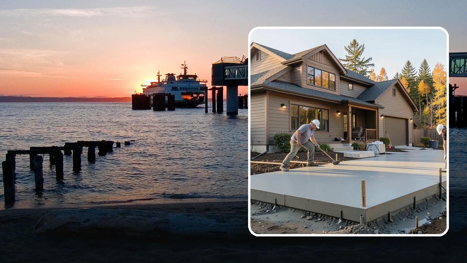 Footing Installation in Edmonds, Snohomish County, WA - We form and pour reinforced footings that spread your home's loads safely across the bearing soil below.