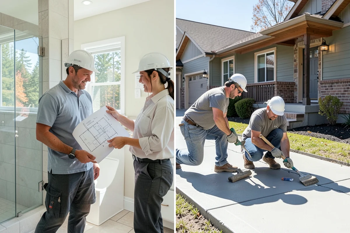 Footing Installation in Federal Way, King County, WA - Excavate footing trenches or pads to plan dimensions