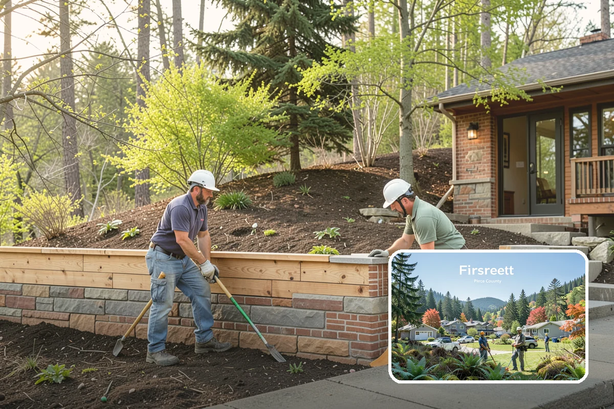 Footing Installation in Fircrest, Pierce County, WA - Loads spread evenly to prevent settlement and cracking
