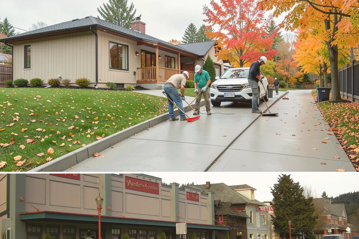 Footing Installation in Issaquah, King County, WA - Footing work continues through most of the year, with pours timed around dry stretches so the concrete sets undisturbed.